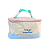 Necessaire Feminina Cores Pastéis, Cordão Decorativa, Bolsa para Viagem - Allmini - Imagem 2