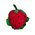 Bucha de Banho Morango e Sereia - Allmini - Imagem 1