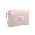 Necessaire Feminina com Costura Delicada de Flores, Bolsa para Viagem - Allmini - Imagem 1