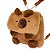 Mochila Capivara Feliz Vários Bolsos - Imagem 2