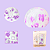 Touca de Banho Estampada Floral Lilás - Imagem 2
