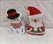Pote de Metal Papai Noel e Boneco de Neve - Allmini - Imagem 5