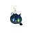 Chaveiro Porta Moeda Gatinho Pelúcia com Pom pom - Imagem 4