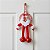 Enfeite de Natal Guirlanda com Papai Noel em pé - Allmini - Imagem 2