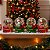 Ornamento Globo de Neve Red and Green - Allmini - Imagem 2