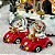 Ornamento Globo de Neve Natalina Carro Vermelho P - Allmini - Imagem 3