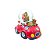 Ornamento Globo de Neve Natalina Carro Vermelho P - Allmini - Imagem 5