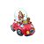 Ornamento Globo de Neve Natalina Carro Vermelho P - Allmini - Imagem 8