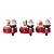 Ornamento Globo de Neve Natalina Papai com Moto, P - Allmini - Imagem 3