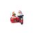 Ornamento Globo de Neve Natalina Papai com Moto, P - Allmini - Imagem 4
