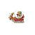 Globo de Neve Natalina, Treno com Rena, P - Allmini - Imagem 6