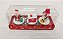 Conjunto de Vela de Natal Papai Noel, Casa e Boneco - Allmini - Imagem 4