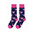 Meia Cano Médio Feminina Flamingo Rosa - Allmini - Imagem 1