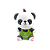 Brinquedo de Pelúcia Panda com Macacão de Abacate - Imagem 3