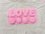 Forma de Silicone Love e Flores - Allmini - Imagem 4