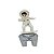 Suporte de Mesa para Celular Astronauta - Allmini - Imagem 6
