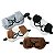 Máscara para Dormir Cachorrinhos de óculos - Allmini - Imagem 1