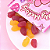 Bala de Goma Sanrio Macia Abacaxi e Groselha 36g - Imagem 2