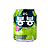 Suco Coreano BonBon Haitai Uva Verde, Morango e Pêssego com Pedaços 238ml - Imagem 1