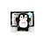 Squishy Antiestresse Pinguim com Gravata Borboleta - Imagem 1