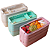 Pote De Marmita 3 Andares com Talheres 900 ml - Imagem 1