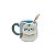 Caneca de Cerâmica Gato e Peixe - Allmini - Imagem 7
