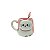 Caneca de Cerâmica Gato e Peixe - Allmini - Imagem 8
