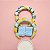 Kit Tiara e Munhequeira Make Care Puff Tropical - Allmini - Imagem 3