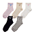 Meias Cano Baixo, 5 Pares Feminina Deodorant Basic - Allmini - Imagem 1