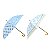 Guarda-Chuva Romantic Blue - Allmini - Imagem 1