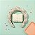 Kit Tiara e Munhequeira Make Care Puff Xadrez - Allmini - Imagem 3
