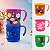 Caneca de Plástico, Diversão em Relevo - Allmini - Imagem 4