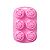 Forma de Silicone Flor com Folhas - Allmini - Imagem 1