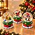 Ornamento Globo de Neve, Casinha Vermelha Natalina - Allmini - Imagem 4