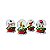 Ornamento Globo de Neve, Casinha Vermelha Natalina - Allmini - Imagem 1