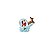 Ornamento Globo de Neve, Rena nas Nuvens - Allmini - Imagem 8