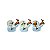Ornamento Globo de Neve, Rena nas Nuvens - Allmini - Imagem 1