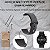 Pulseira Borracha Silicone Para Haylou Solar Plus LS16 22mm - Imagem 4