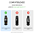 2 Película Protetora 3D Anti Risco Para Xiaomi Mi Band 10 - Imagem 3