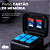 Carregador Triplo Para GoPro Hero 13 Bateria 3 Slots USB-C - Imagem 9