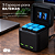 Carregador Triplo Para GoPro Hero 13 Bateria 3 Slots USB-C - Imagem 3