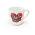 Caneca Lisa Branca Decorada Namorados 200 ml - Imagem 1