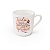 Caneca Lisa Branca Decorada Salmo 200 ml - Imagem 1