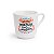 Caneca Lisa Branca Decorada Dizeres 200 ml - Imagem 1