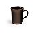 Caneca Americana Marrom 220 ml - Imagem 1