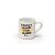 Xícara Café Canequinha Lisa Branca Decorada Salmo 60 ml - Imagem 1