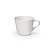 Xícara Café Relevo Conica Branca 65 ml - Imagem 1