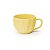 Xícara Chá Prisma Amarelo 200 ml - Imagem 1