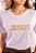 Tshirt Bordada Jesus Florzinhas - Imagem 2