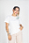 T-shirt Bordada Ramo de Flores e Borboleta - Imagem 2